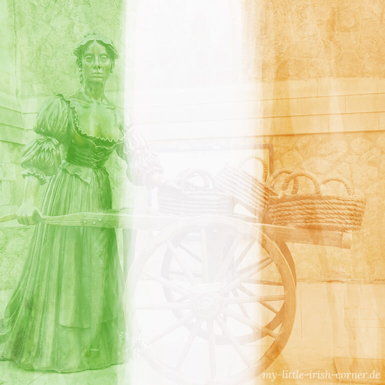 Irland Flagge Molly Malone